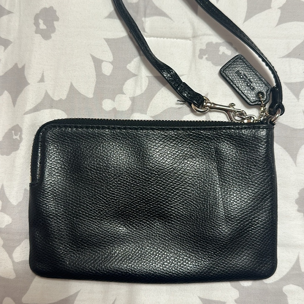 Coach black wristlet - Picture 3 of 5